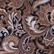 Filicudi Brown Paisley Fabric Kids Bowtie