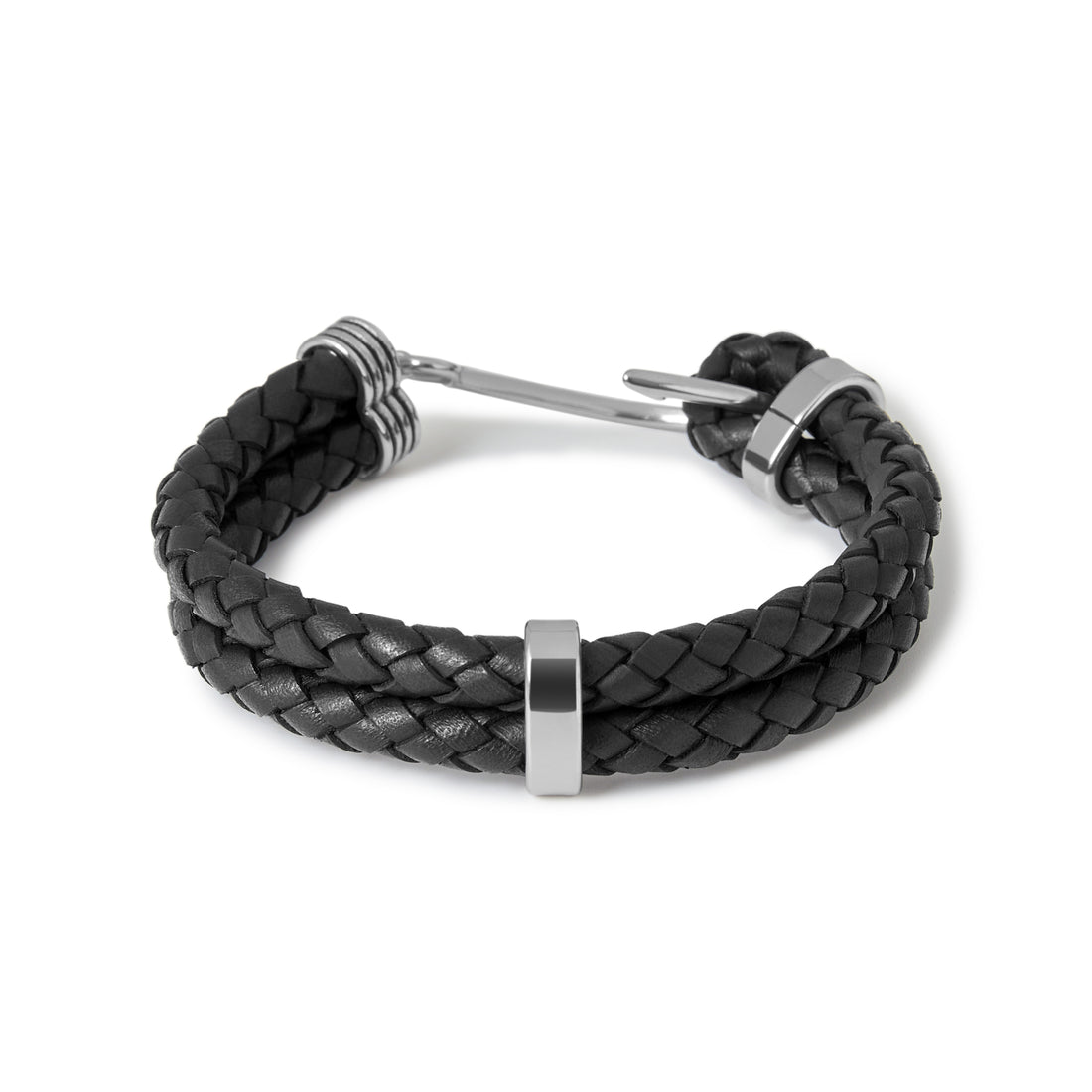 Fish Hook Black Bracelets