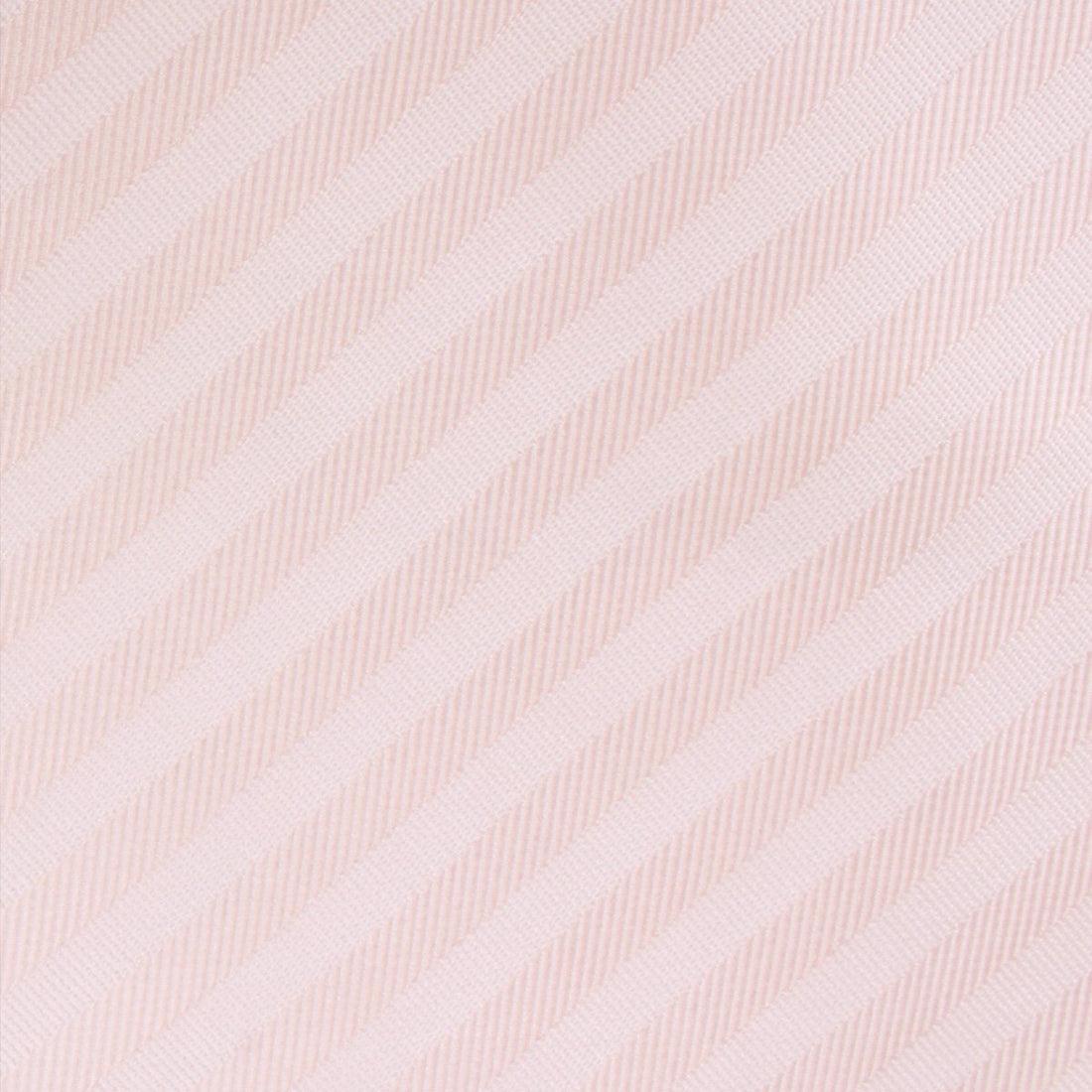 Flamenco Blush Pink Striped Skinny Tie Fabric