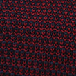 Costello Blue & Maroon Tweed Knitted Tie Fabric