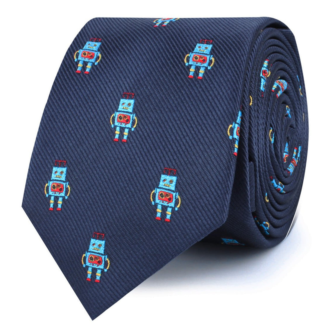 Genesis Robot Skinny Tie