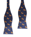 German Shepherd Dog Self Bow Tie