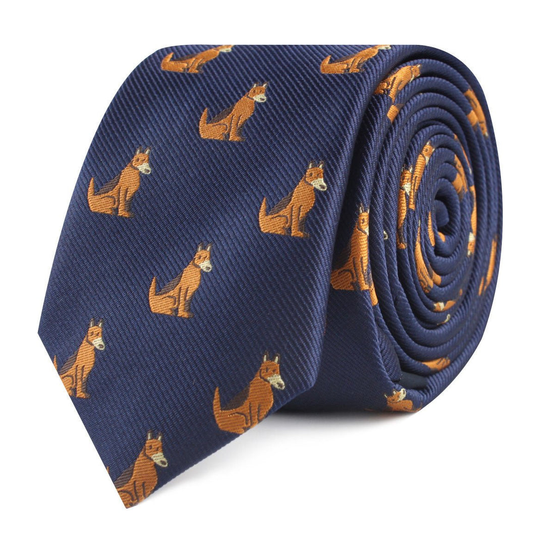 German Shepherd Dog Slim Tie