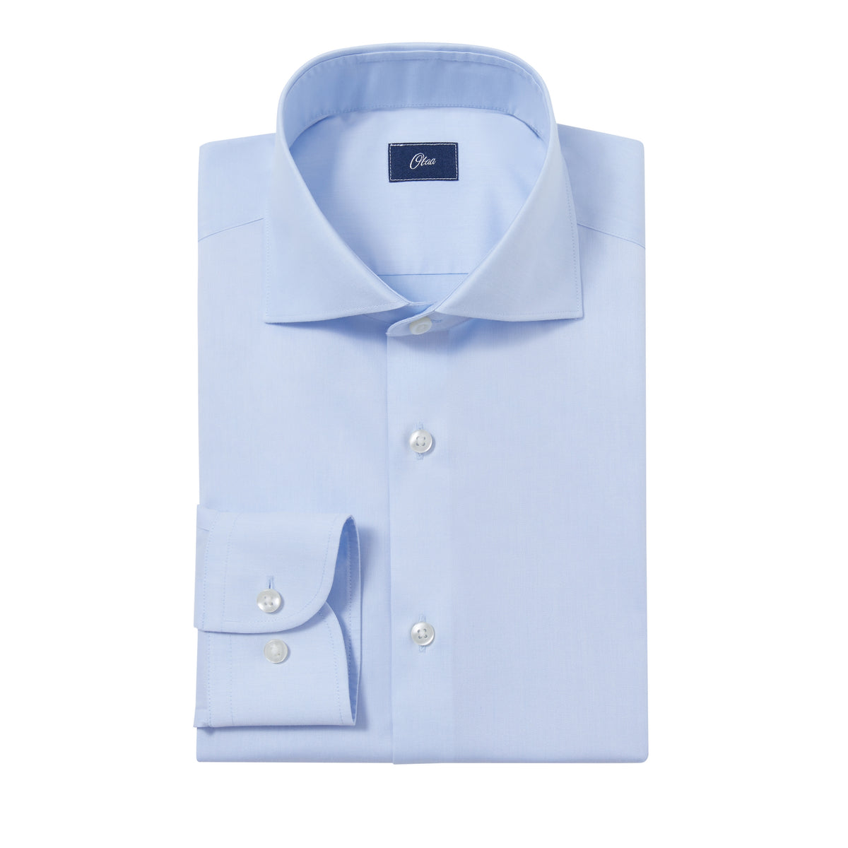 Giambi Light Blue Twill Non-Iron Shirt