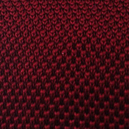 Gogo Burgundy Maroon Knitted Tie Fabric