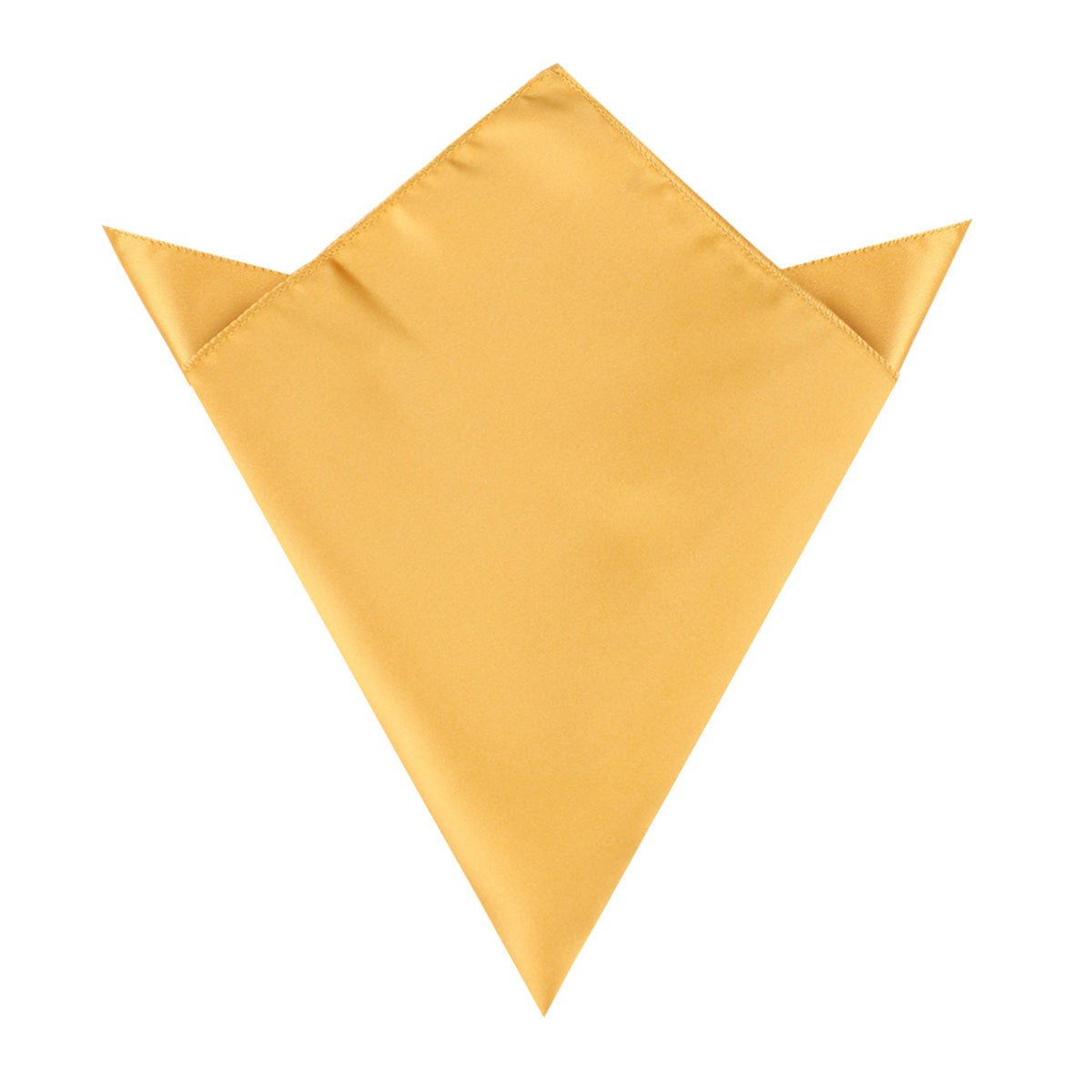 Gold Satin Pocket Square