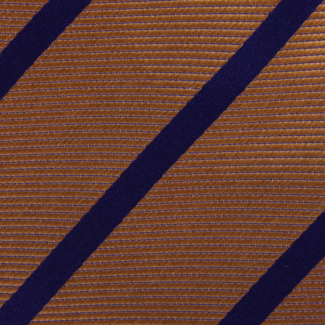 Golden Brown Pencil Stripe Fabric Kids Bowtie