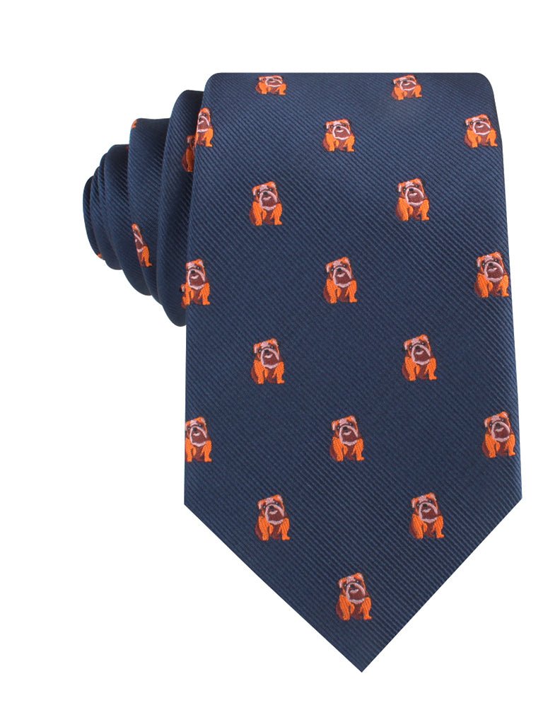 Golden Bulldog Necktie