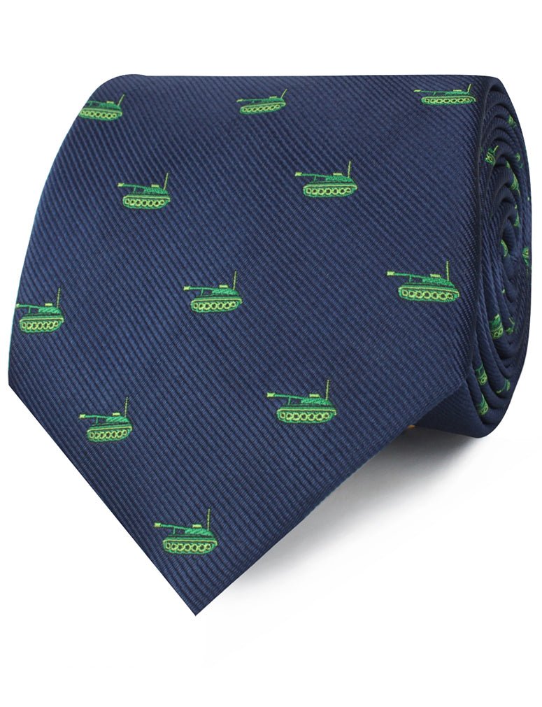 Green Army Tank Neckties