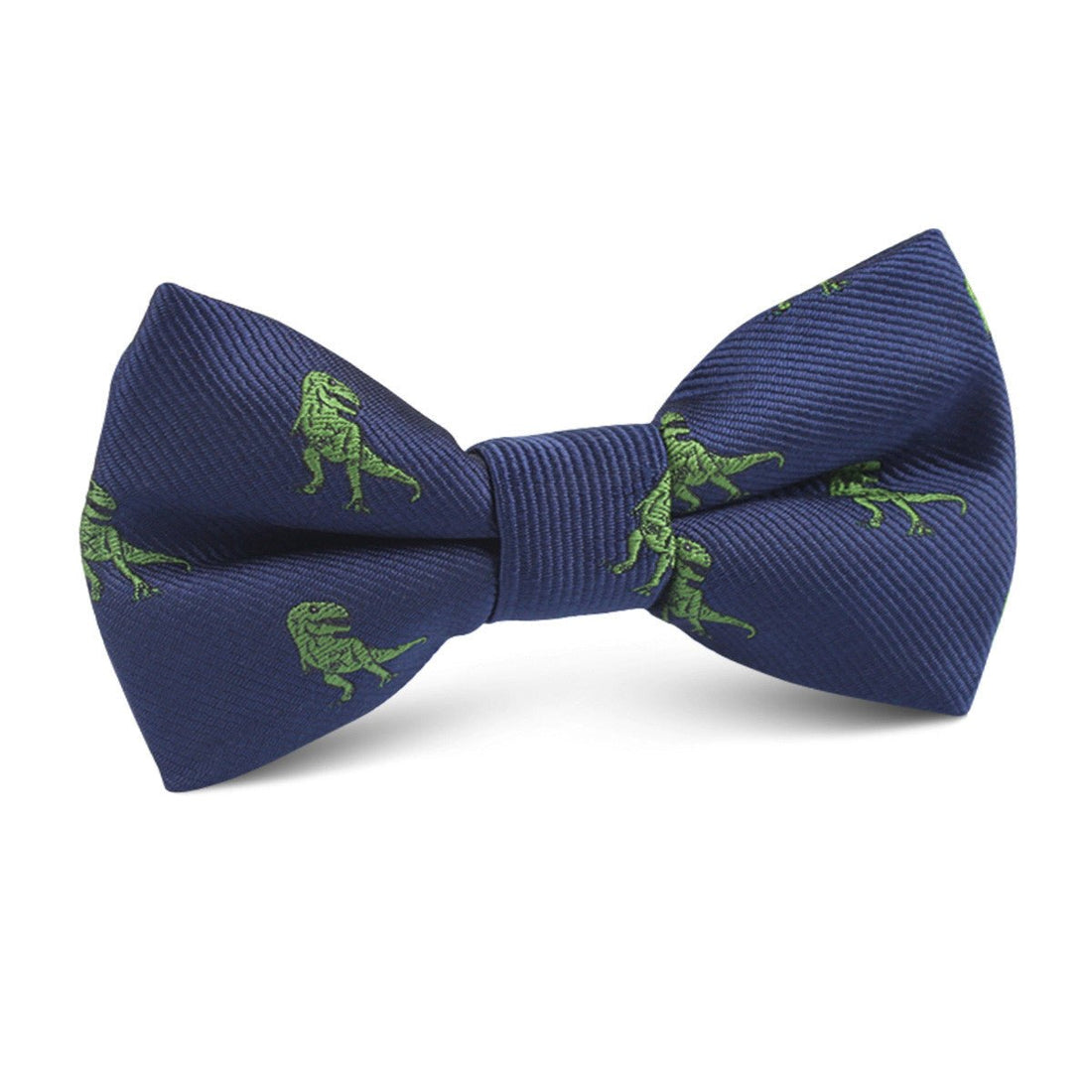 Green T-Rex Dinosaur Kids Bow Tie