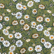 Greenfield Daisy Floral Tie Fabric