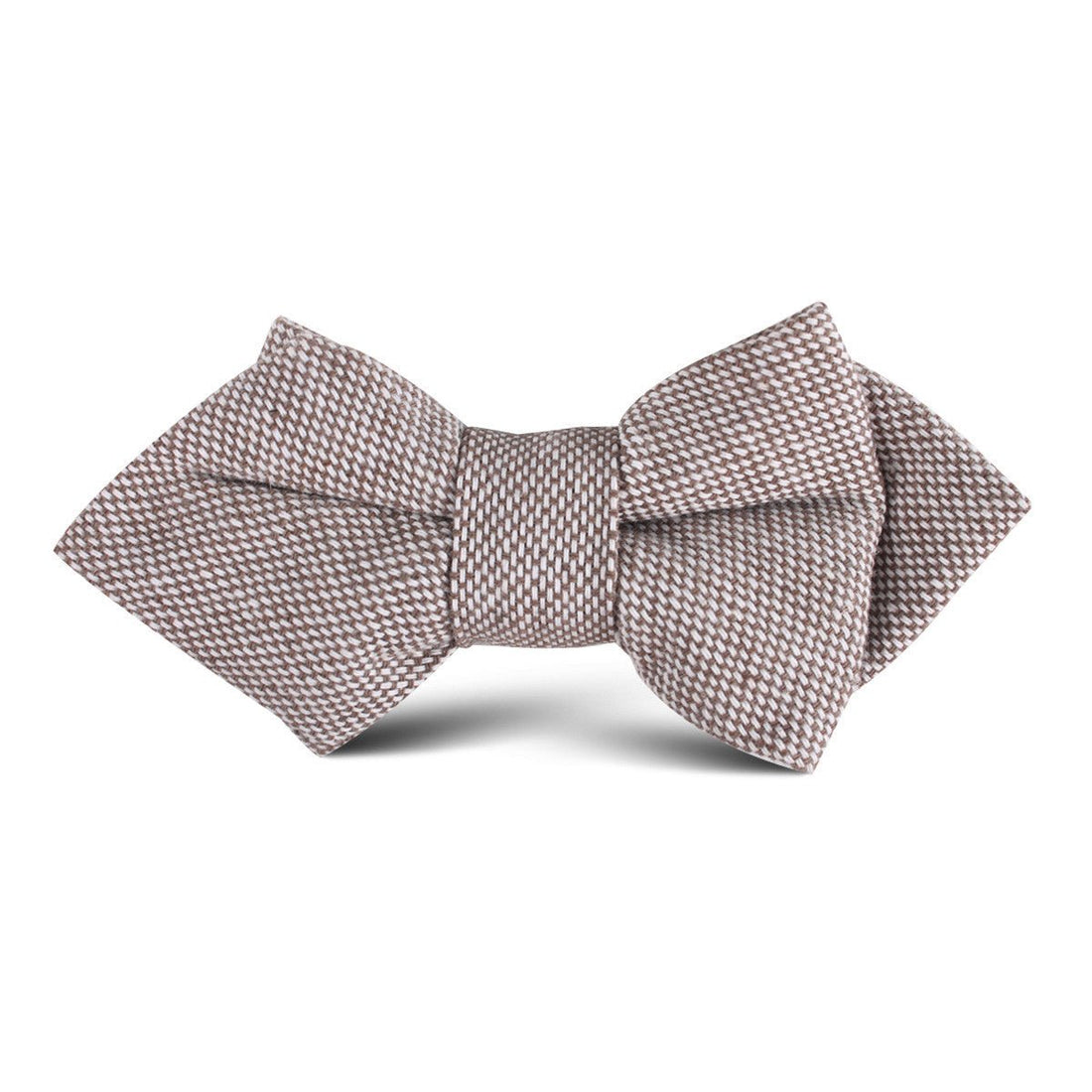 Greyjoy Sharkin Linen Kids Diamond Bow Tie