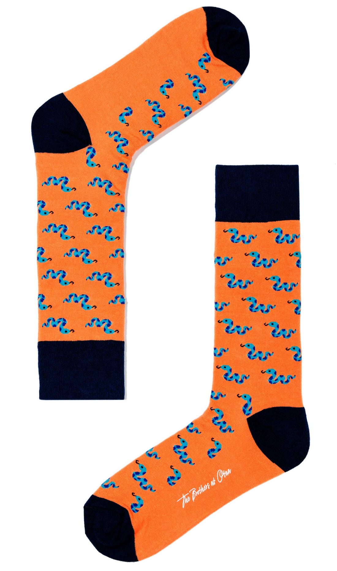 Gummy Snake Orange Socks