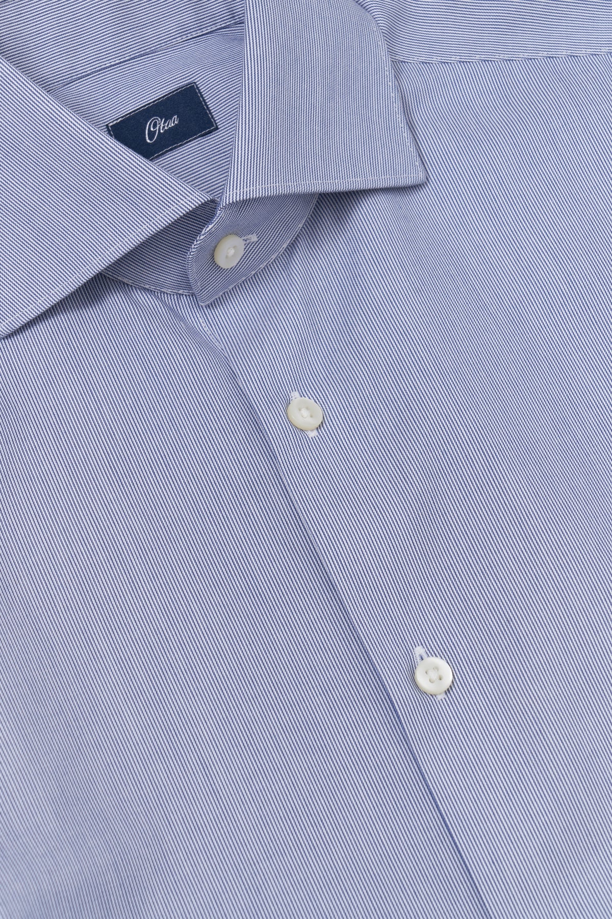 Hanna Blue Twill Non-Iron Shirt