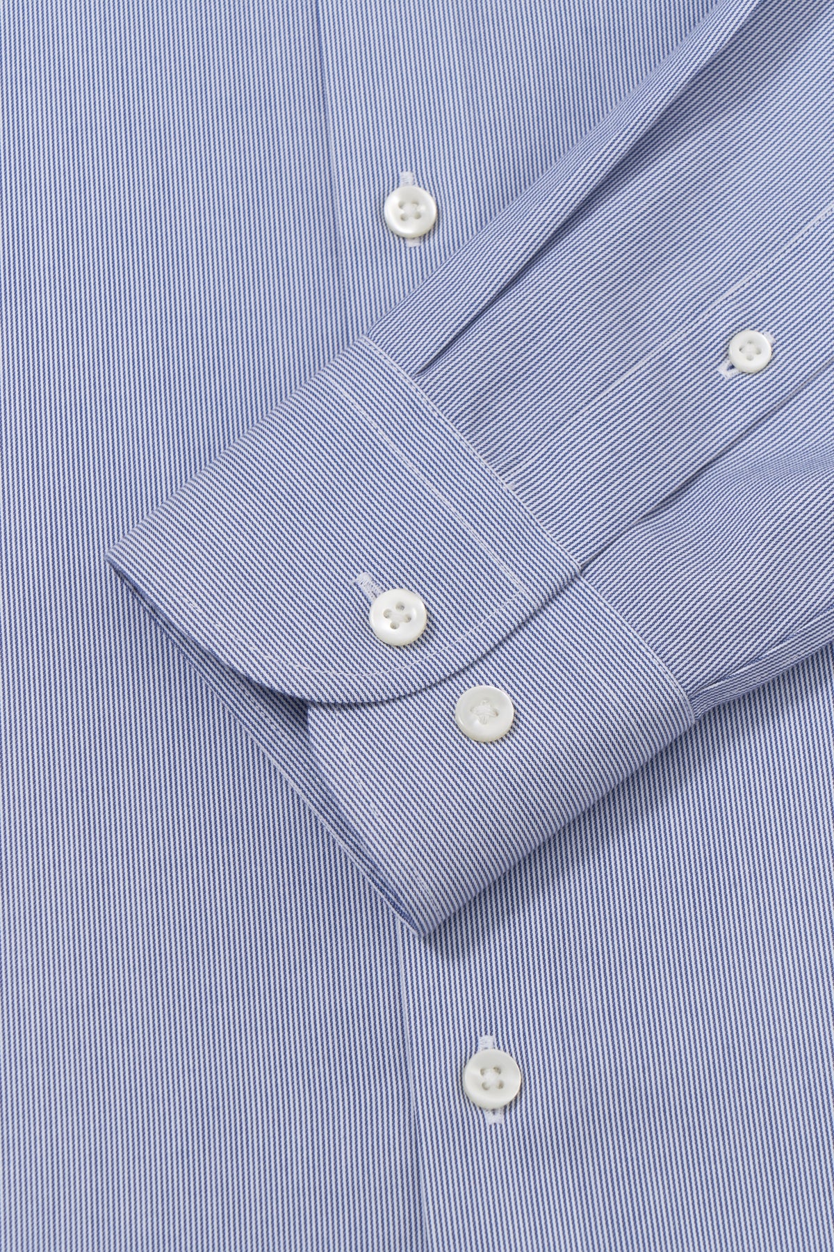 Hanna Blue Twill Non-Iron Shirt