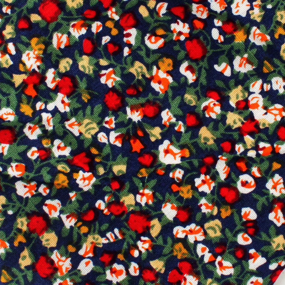 Hanoi Red Rose Necktie Fabric