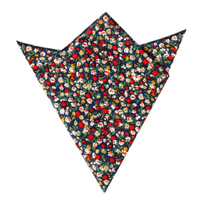 Hanoi Red Rose Pocket Square