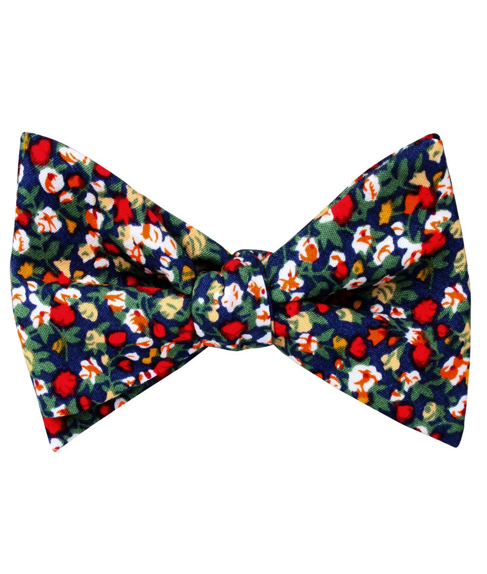 Hanoi Red Rose Self Tie Bow Tie