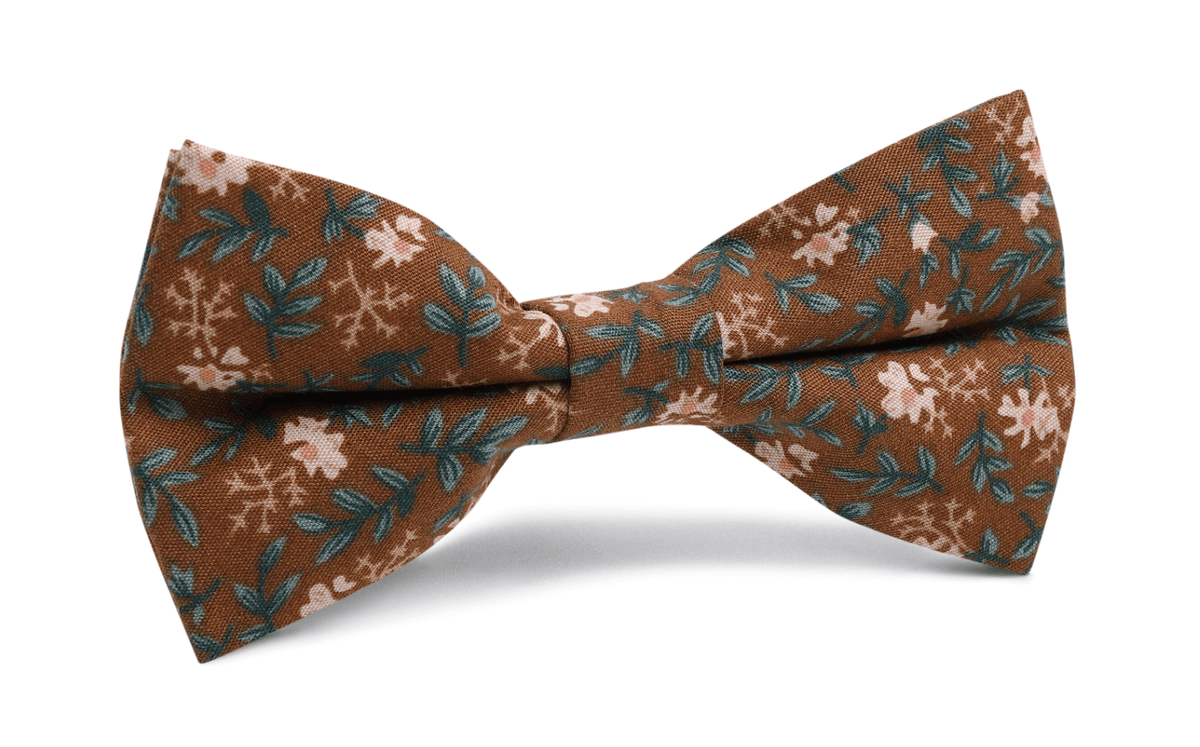 Havana Cocoa Blossom Bow Tie