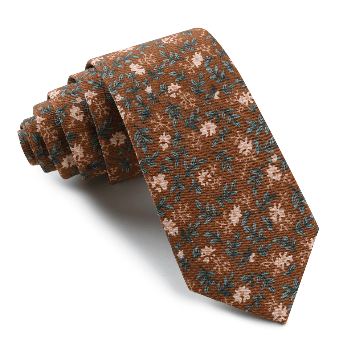 Havana Cocoa Blossom Skinny Tie