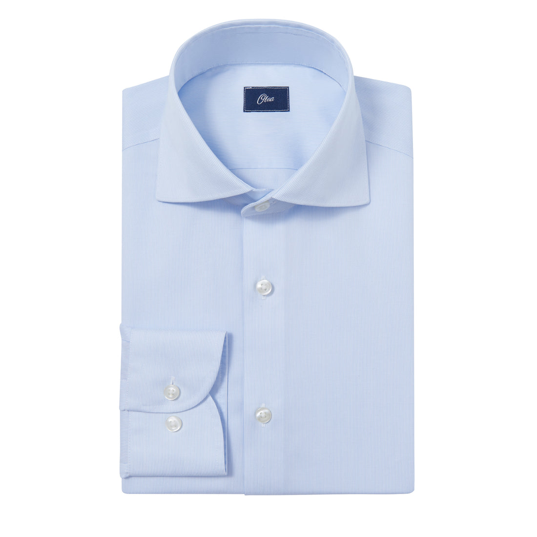 Henry Light Blue Twill Non-Iron Shirt