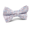 Miharashi Seaside Blue and White Floral Kids Bow Tie