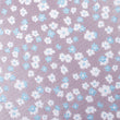 Miharashi Seaside Blue and White Floral Necktie Fabric