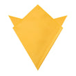 Honey Gold Yellow Twill Pocket Square