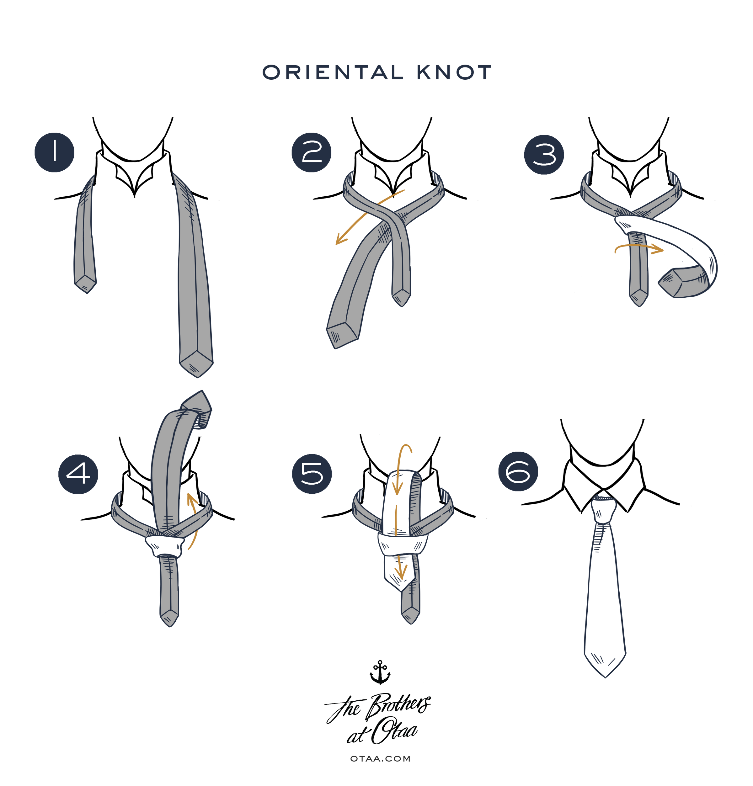 QUICKEST & EASIEST Knot To Tie? How To Tie The Oriental Knot