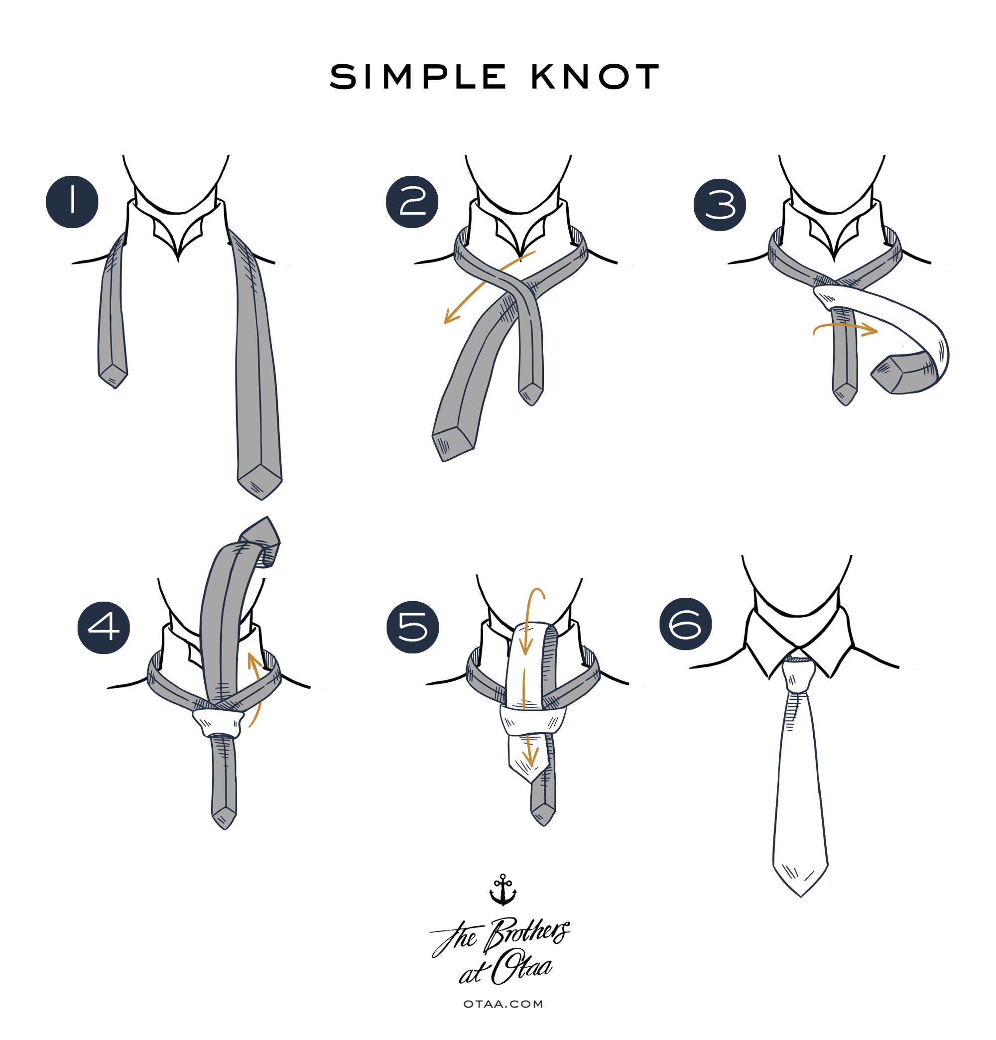 How to tie a tie - VERY simple and easy tie knot for beginners