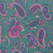 Hunter Green Isfahan Paisley Self Bow Tie Fabric