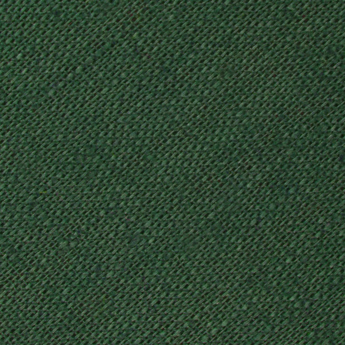 Hunter Green Slub Linen Fabric Pocket Square