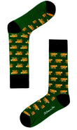 Hunting Tiger Green Socks