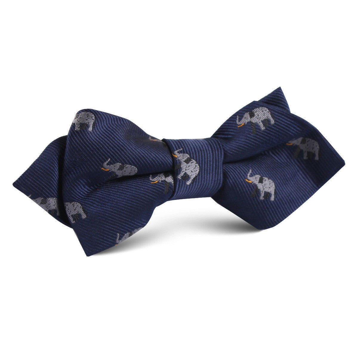 Indian Elephant Diamond Bow Tie