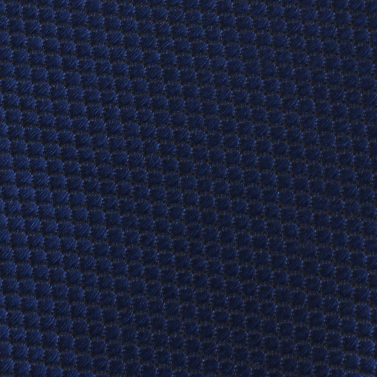 Indigo Navy Honeycomb Necktie Fabric