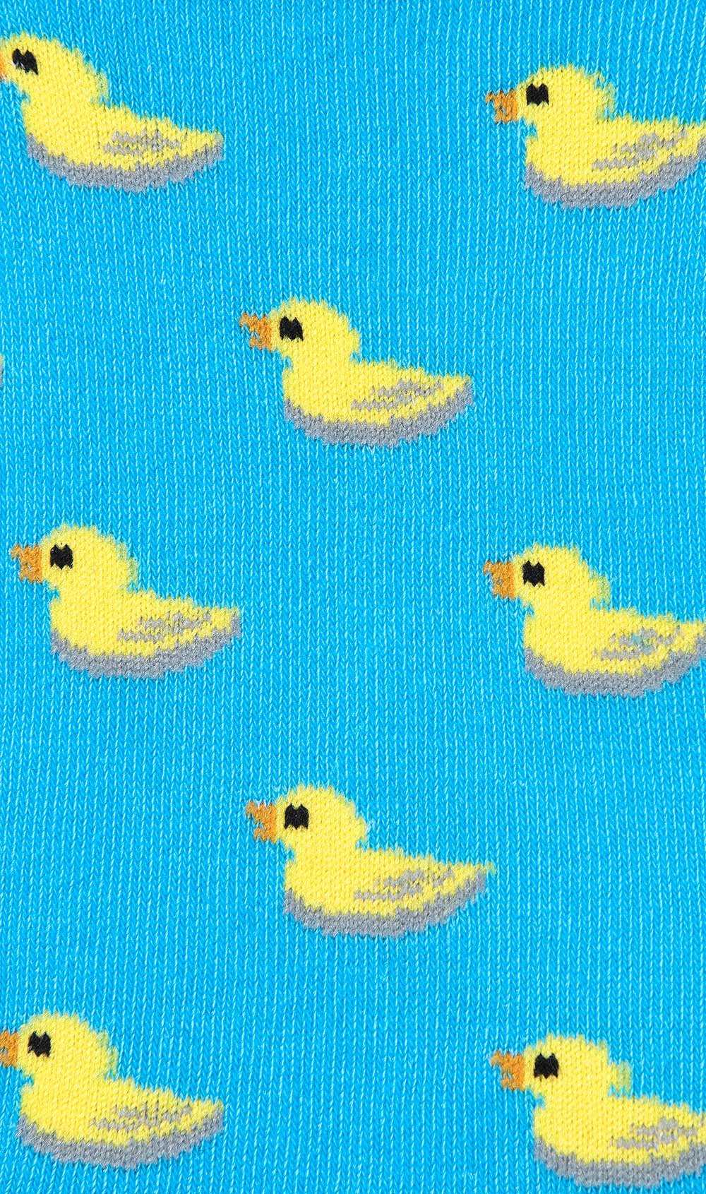 Island Blue Duck Low Cut Socks Pattern Fabric