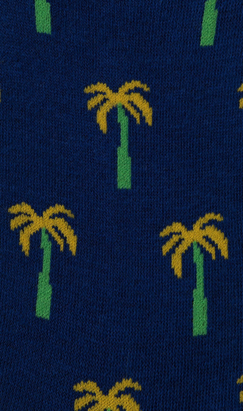 Island Palm Tree Low Cut Socks Pattern