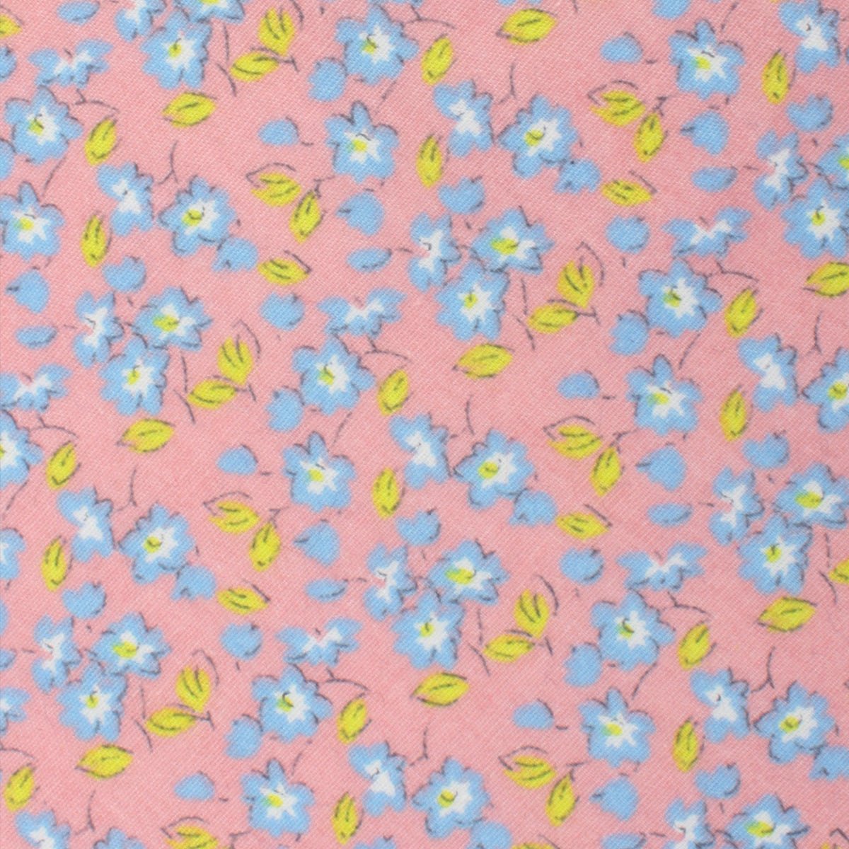 Isle of Skye Peach Floral Kids Bow Tie Fabric