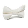 Ivory Weave Kids Bow Tie