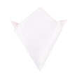 Ivory Satin Pocket Square