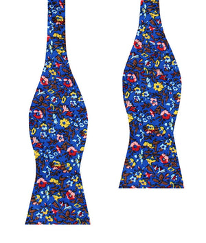 Jardin Majorelle Floral Self Bow Tie