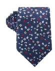 Jardin des Tuileries Navy Floral Necktie