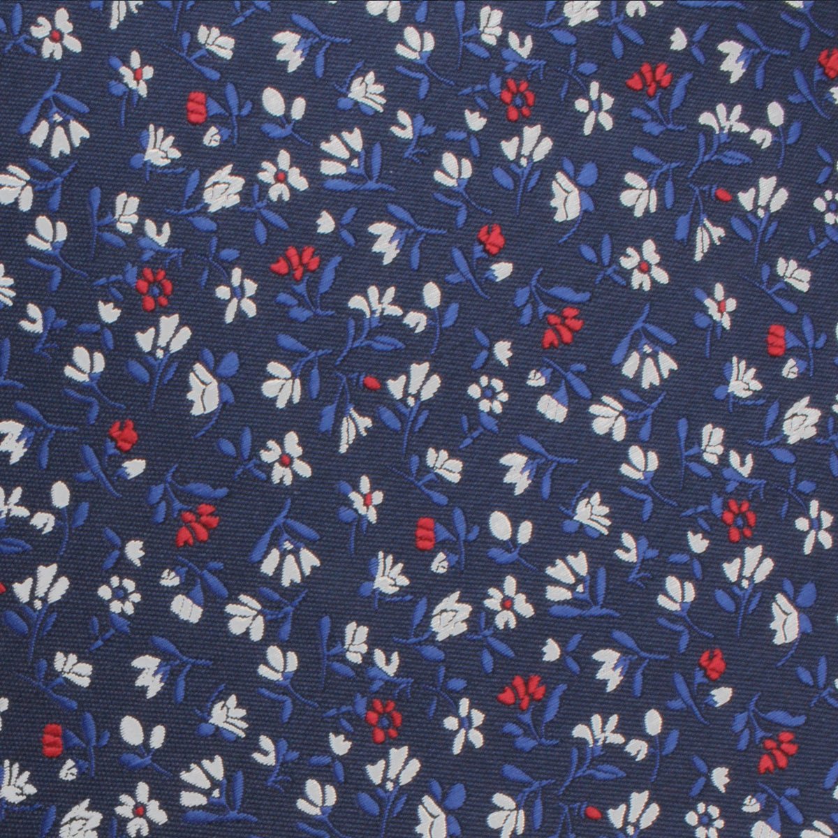 Jardin des Tuileries Navy Floral Kids Bow Tie Fabric