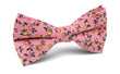 Je Suis Malade Floral Bow Tie