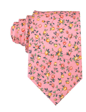 Je Suis Malade Floral Necktie