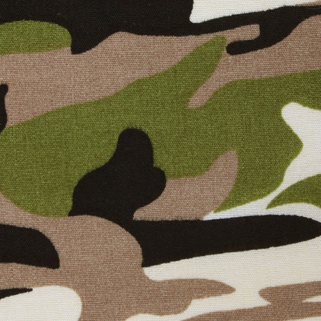 Jungle Green Camo Fabric Pocket Square