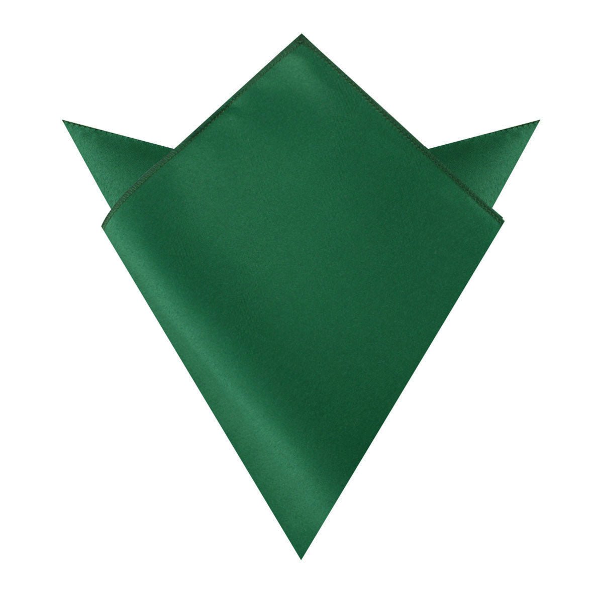 Juniper Green Satin Pocket Square