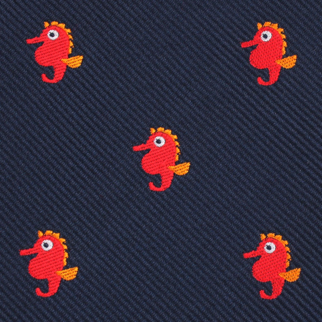 Juno The Seahorse Necktie Fabric