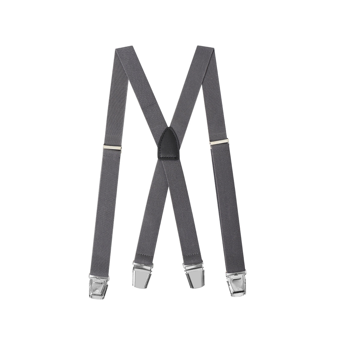 Kids Charcoal Grey Suspender Braces