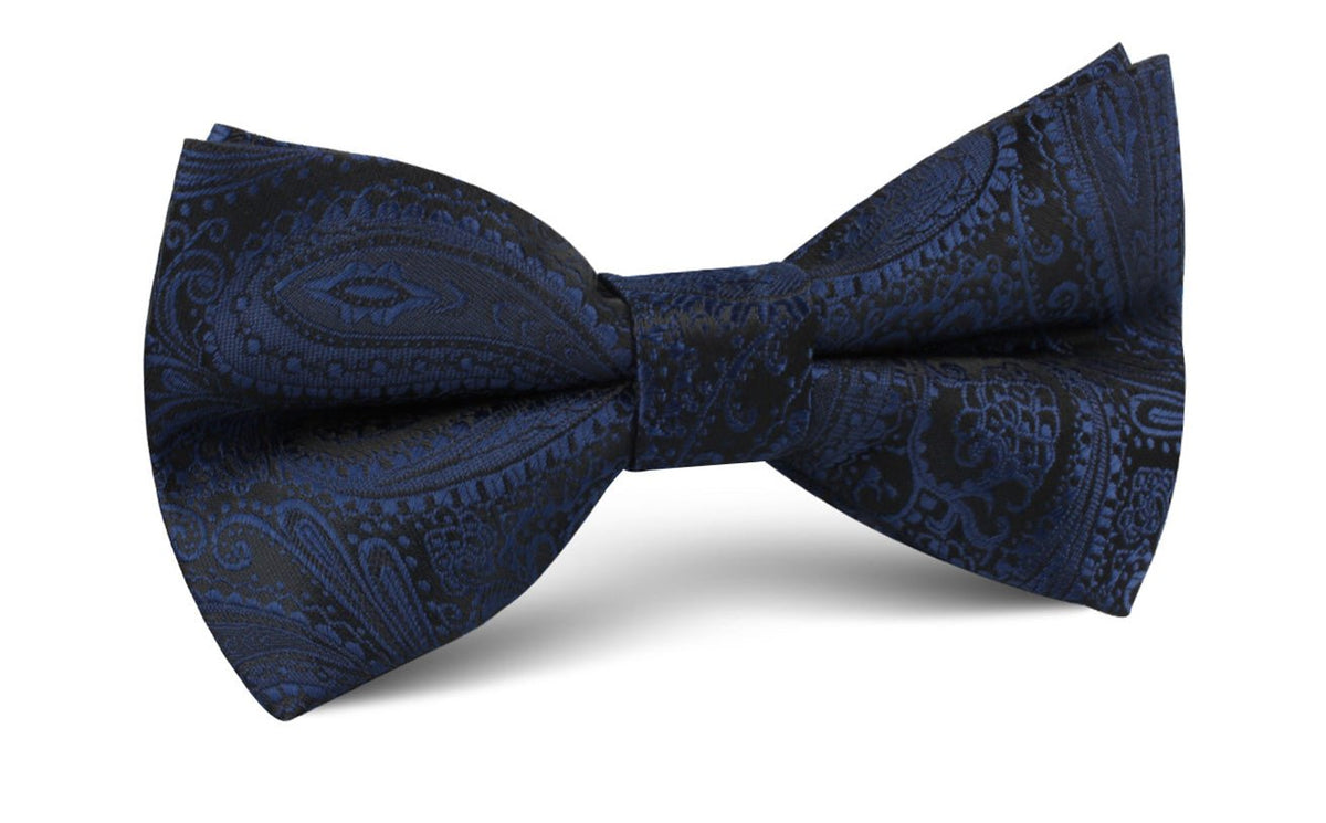 Kings Sapphires Navy Blue Bow Tie